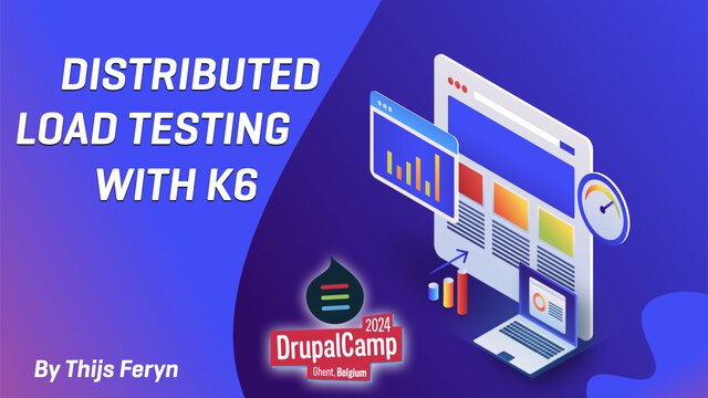 Distributed load testing with k6
